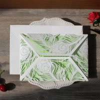 Laser Cut Invitation Card Exclusive Wedding Card Greeting Card Customized